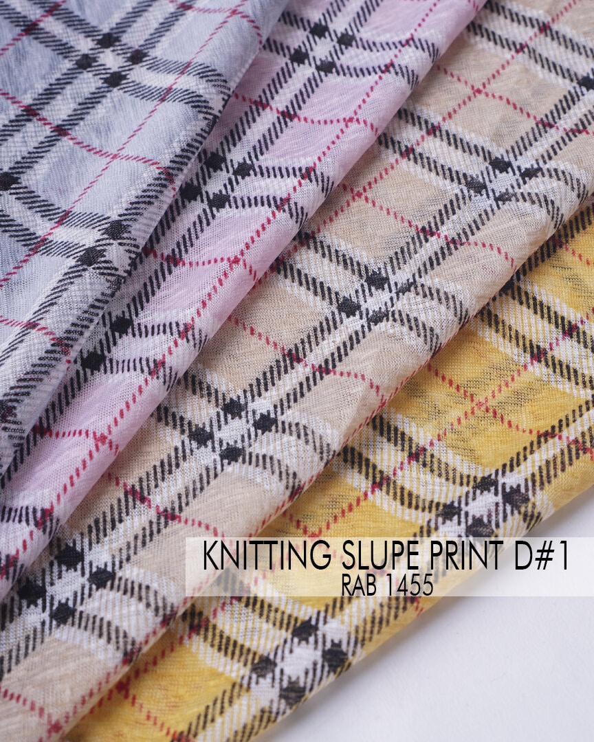 Knitting Slupe Print D#1