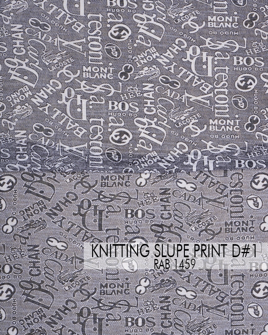 Knitting Slupe Print D#1