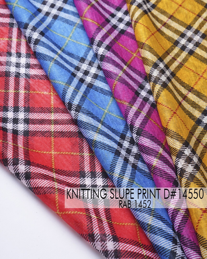 Knitting Slupe Print D#14550
