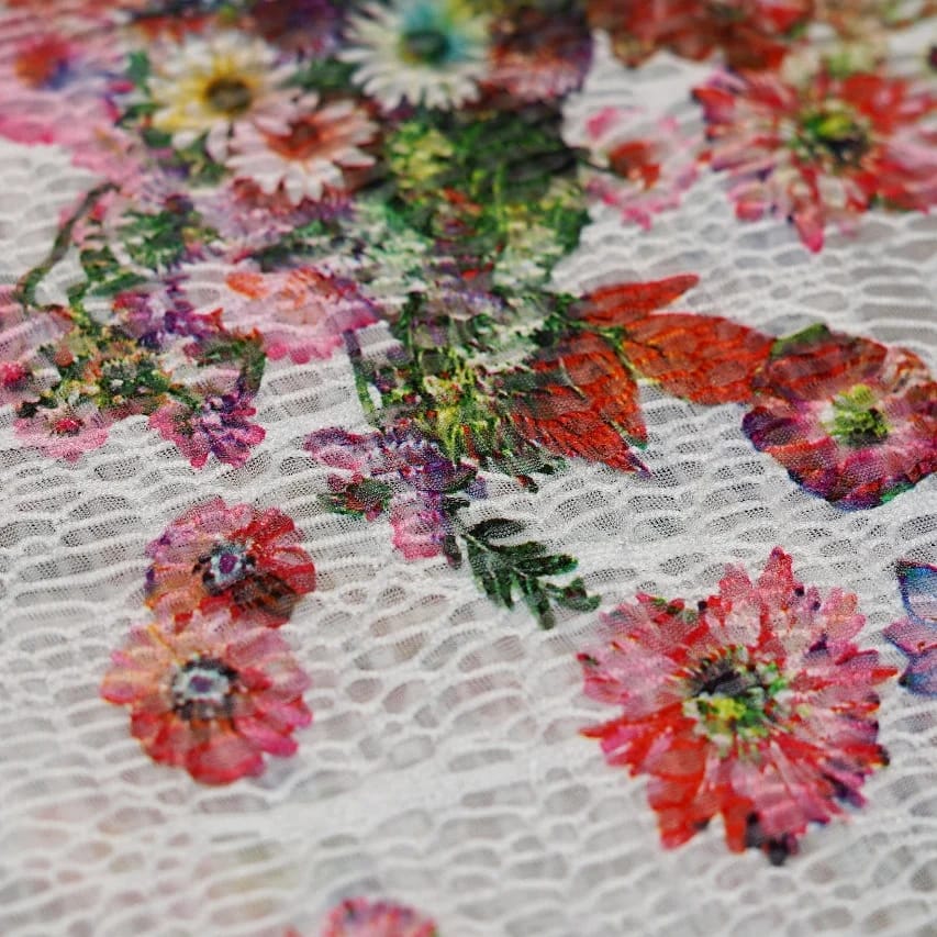 LACE CARABIAN PRINT D#10