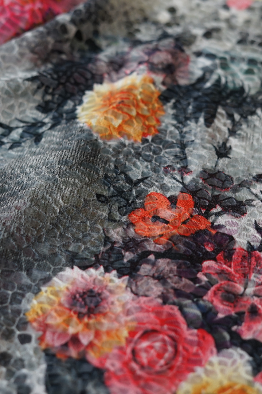 LACE CARABIAN PRINT D#17