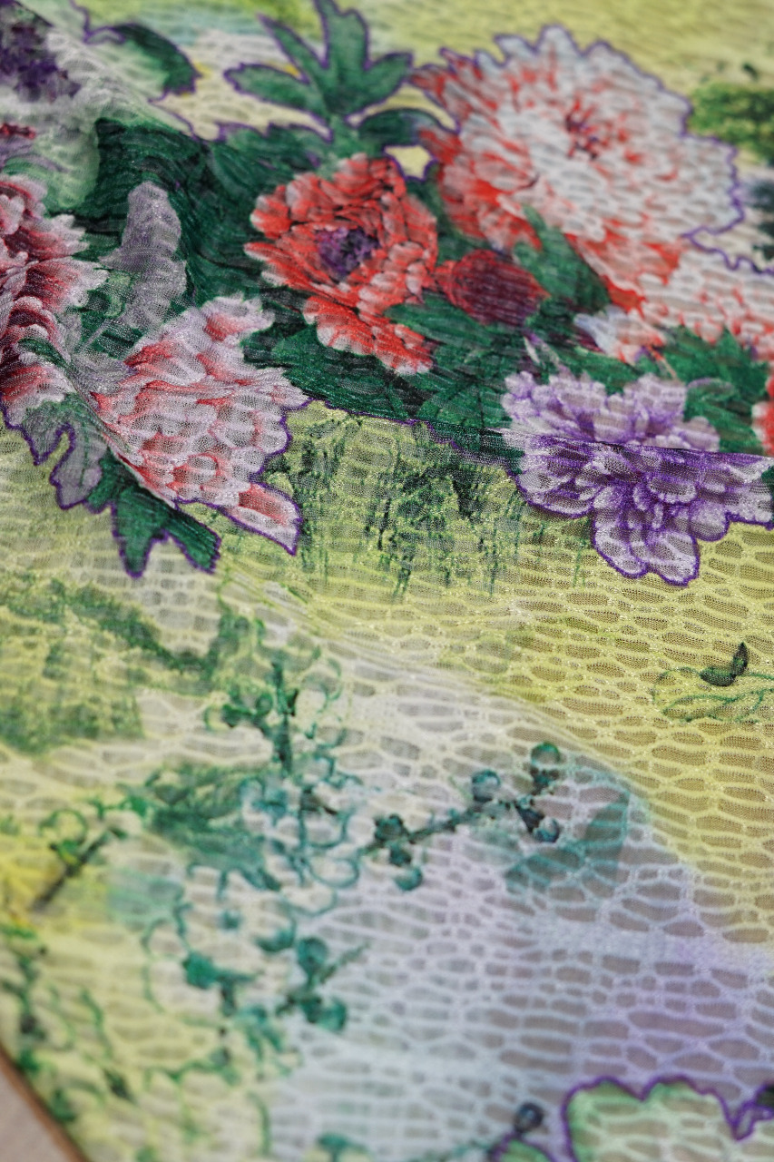 LACE CARABIAN PRINT D#3