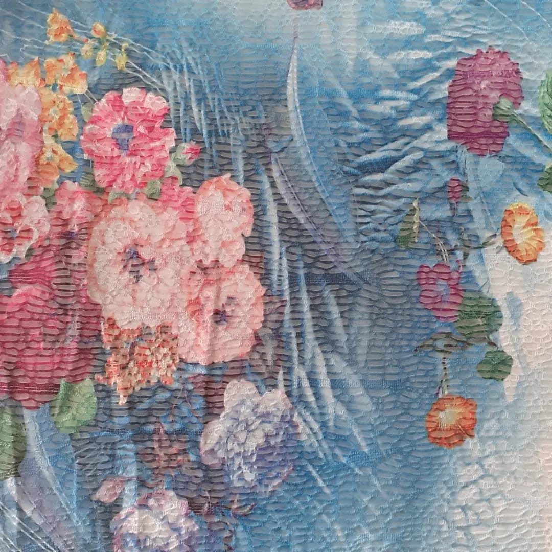 LACE CARABIAN PRINT D#4