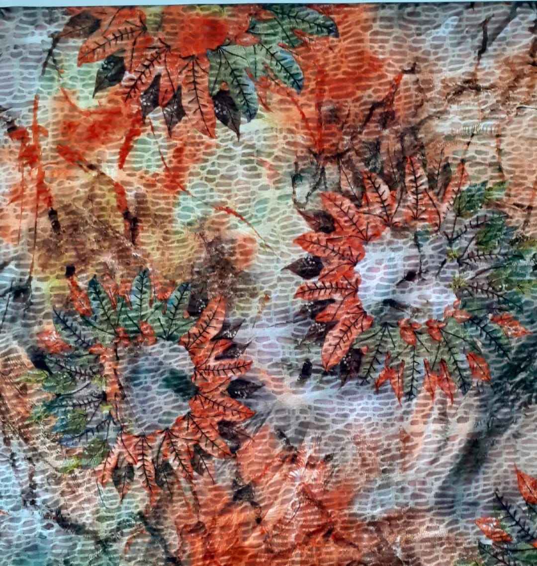 LACE CARABIAN PRINT D#9