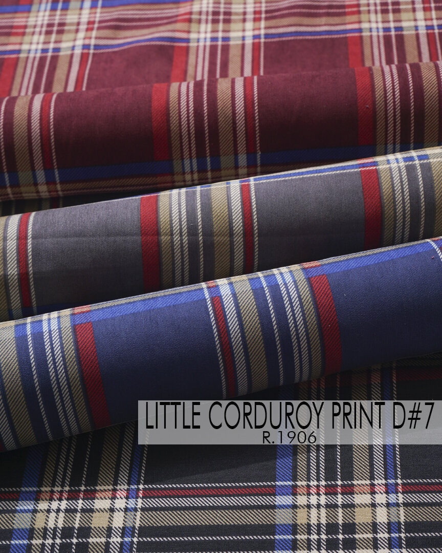 Little Corduroy Print D#7