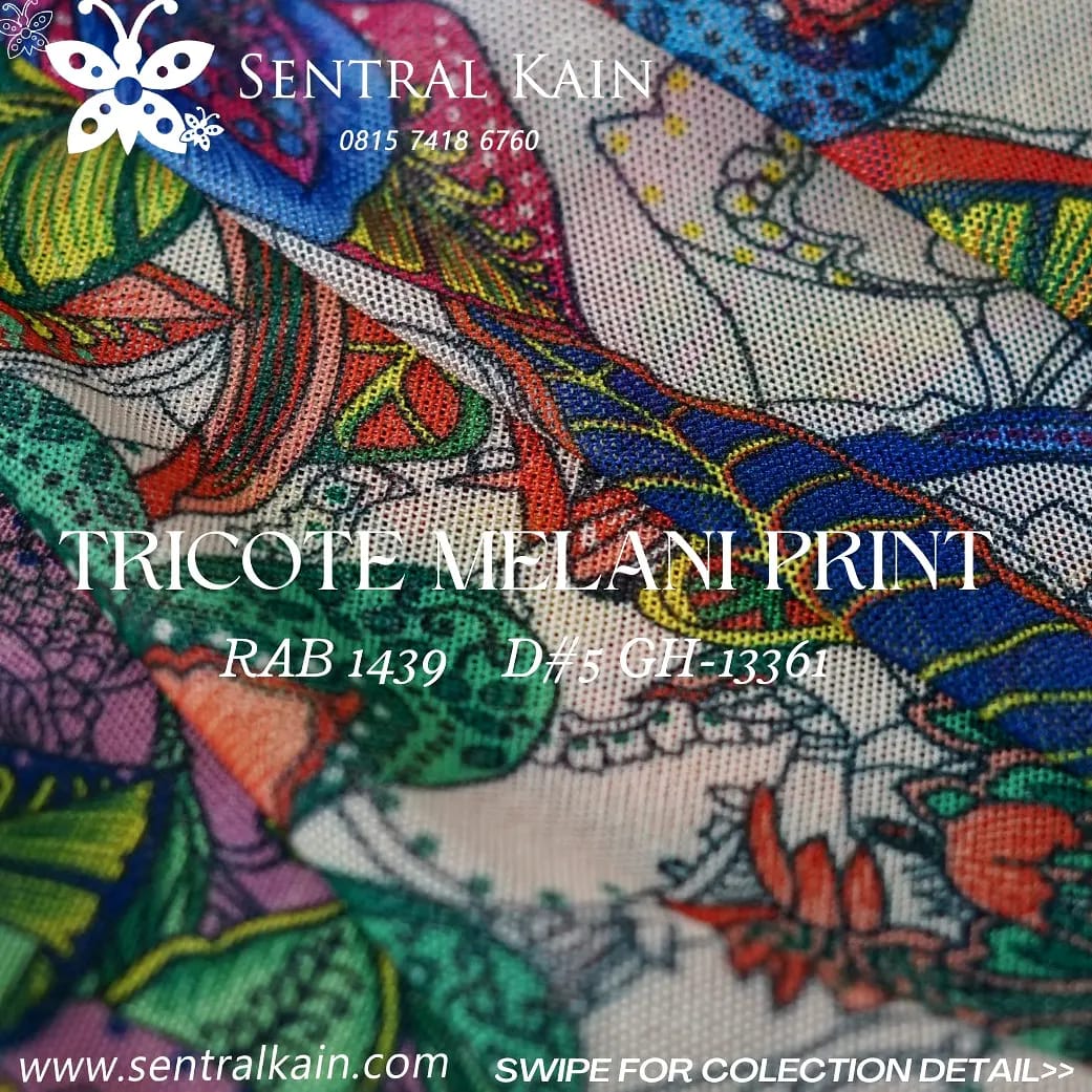 TRICOTE MELANI PRINT D#5 GH-13361
