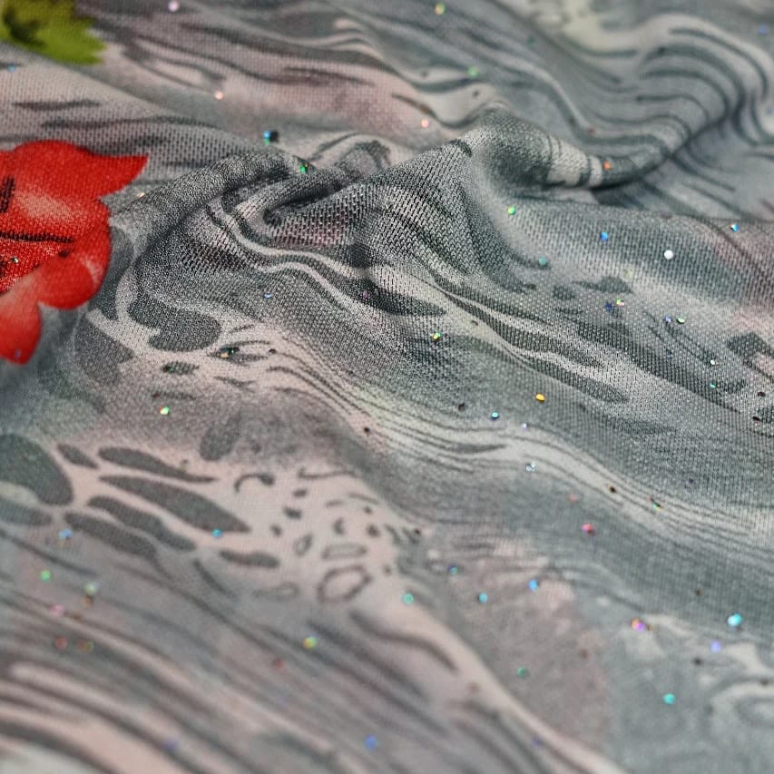 TRICOTE MELANI PRINT FOIL D#17