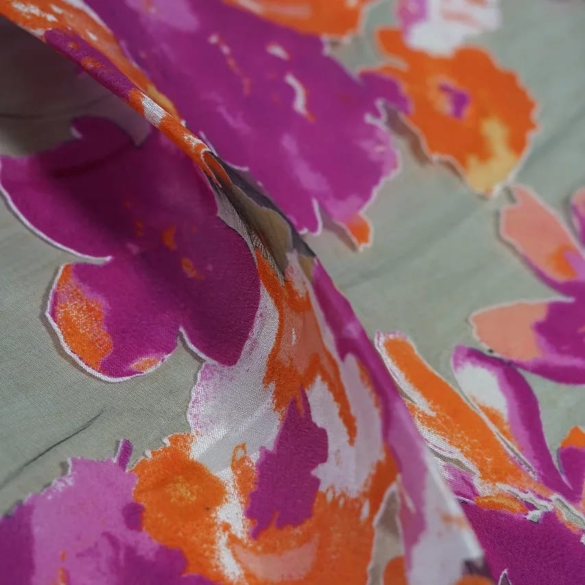 VANESSA BURN OUT PRINT D#CN-4947