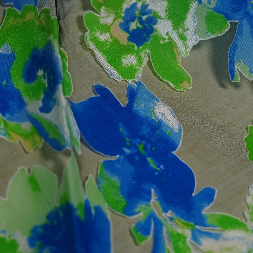 VANESSA BURN OUT PRINT D#CN-4947